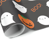 Boo. Het is Halloween Cadeaupapier (Rol Hoek)