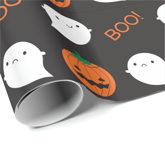 Boo. Het is Halloween Cadeaupapier (Rol Hoek)