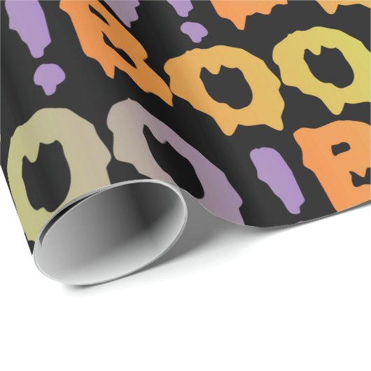 Boo Het is Halloween Cadeaupapier (Rol Hoek)