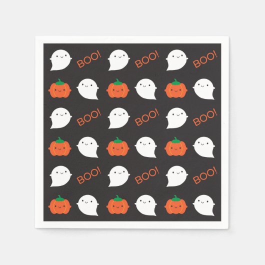 Boo. Het is Halloween Servetten (Voorkant)