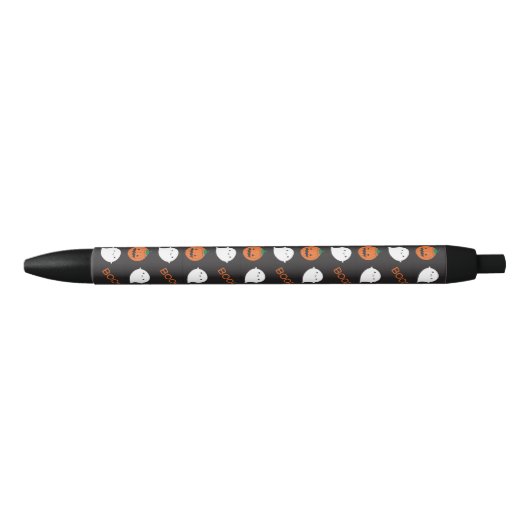 Boo. Het is Halloween Zwarte Inkt Pen (Voorkant)