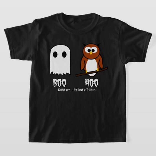 Boo Hoo Ghost en Owl T-shirt (Laagn)