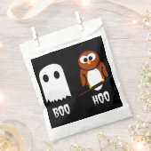 Boo Hoo Ghost en Owl Treat Bag Bedankzakje (Geknipt)
