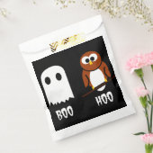 Boo Hoo Ghost en Owl Treat Bag Bedankzakje (Gezegeld)