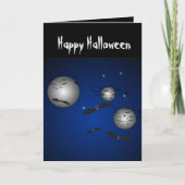 Boo Hoo Have a Batty Time Halloween Kaart (Voorkant)