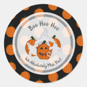 Boo Hoo Hoo Ghost Stickers (Voorkant)