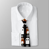 Boo Hoo Owl en Ghost Stropdas (Gebonden)