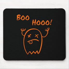 Boo Hooo Halloween Geest Donkere Monotoon Muismat