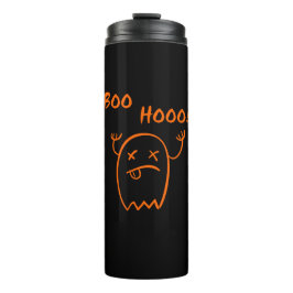 Boo Hooo Halloween Geest Donkere Monotoon Thermosbeker