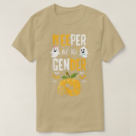 Boo Houder van het Geslacht openbaart Baby Zwanger T-shirt (Design voorkant)
