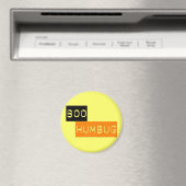 Boo Humbug Anti Halloween Magneet (Insitu (Vaatwasser))