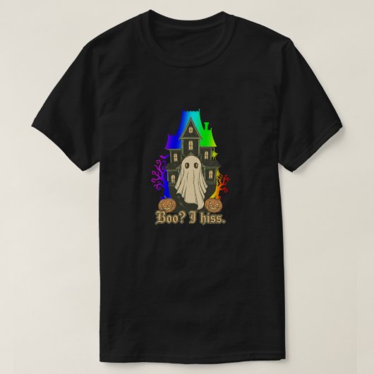 BOO? I HISS T-SHIRT (Design voorkant)