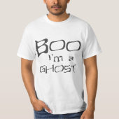 Boo Ik ben een Ghost T-shirt (Voorkant)