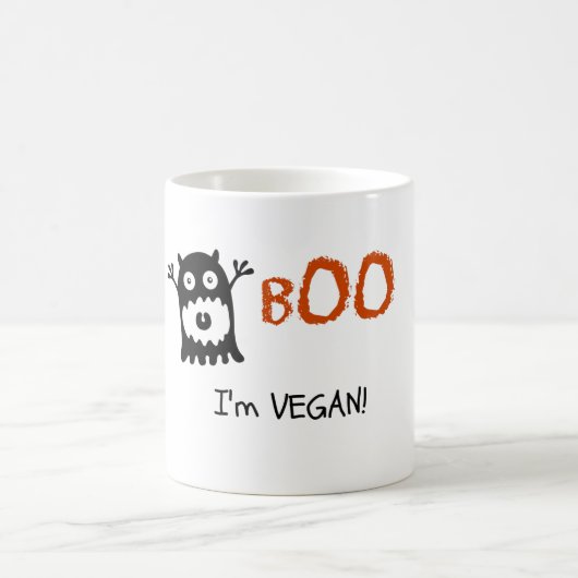 Boo, ik ben Vegan. Koffiemok (Center)