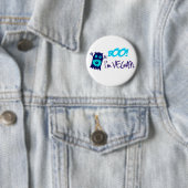 Boo. Ik ben Vegan Ronde Button 5,7 Cm (In situ)