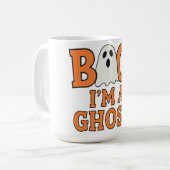 BOO! I'm a ghost Koffiemok (Voorkant links)