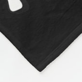 Boo Im Drie Schattigee Geest Halloween 3e Verjaard Fleece Deken (Hoek)