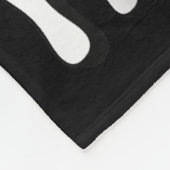 Boo Im Twee Halloween Kostuum voor Todd Fleece Deken (Hoek)