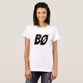 BOO, in het Noors, BØ T-shirt (Voorkant volledig)