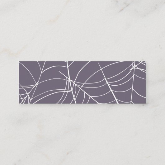 Boo is een echte Ghost Diaper Raffle Mini Enclosur Mini Visitekaartje (Achterkant)