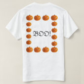 BOO Jack-O-Lantern 2 T-Shirt (Design achterkant)
