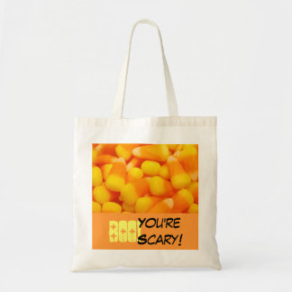 BOO! Je bent eng Tote-tassen Candy Corn Halloween Tote Bag