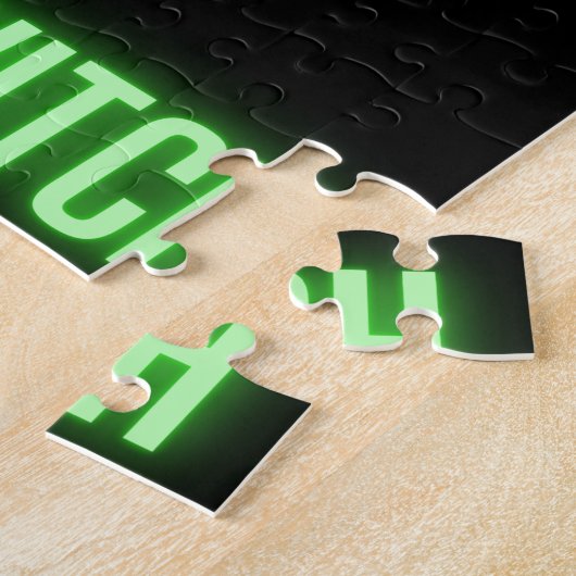 Boo, je hebt net mijn woordschakelaar geactiveerd legpuzzel (Zijkant)