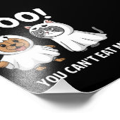 Boo, je kunt me geen honden en katten eten Grappig Foto Afdruk (Hoek)