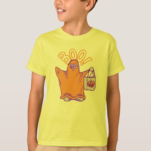 Boo je shirt halloween shirt kostuums voor kindere (Voorkant)