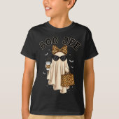 Boo Jee Boujee Ghost Halloween October Vibes Soky  T-shirt (Voorkant)
