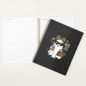 Boo Jee Cute Geest Halloween Luipaard Ontwerp_1 Planner (Display)