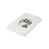 Boo Jee Geest Halloween Luipaard Boog Vector Ontwe Badmat (Gekanteld)