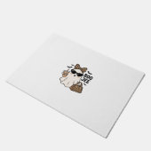 Boo Jee Geest Halloween Luipaard Boog Vector Ontwe Deurmat (Schuin)