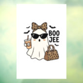 Boo Jee Geest Halloween Luipaard Boog Vector Ontwe Raamsticker (Vel 3)