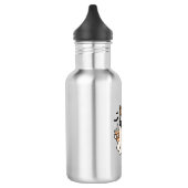 Boo Jee Geest Halloween Luipaard Boog Vector Ontwe Waterfles (Links)