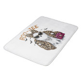 Boo-JEE Geest Luipaard Coquette Halloween Badmat (Gekanteld)
