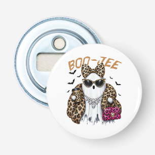 Boo-JEE Geest Luipaard Coquette Halloween Button Flesopener