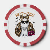 Boo-JEE Geest Luipaard Coquette Halloween Poker Chips (Voorkant)