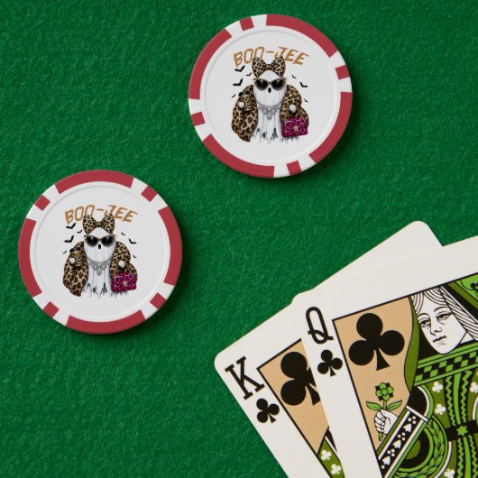 Boo-JEE Geest Luipaard Coquette Halloween Poker Chips (Pokertafel (Dubbel))