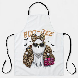 Boo-JEE Geest Luipaard Coquette Halloween Schort