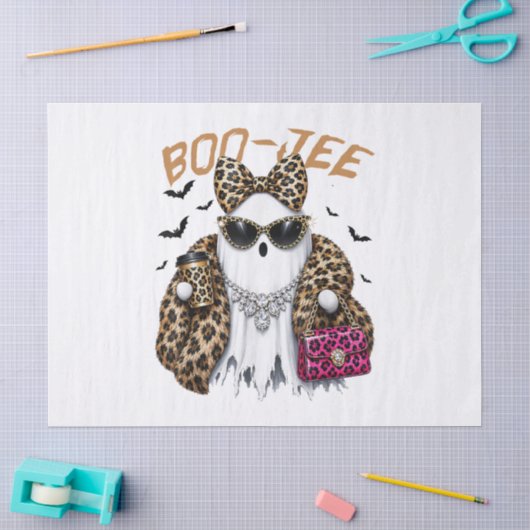 Boo-JEE Geest Luipaard Coquette Halloween Tissuepapier (Craft)