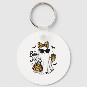 Boo Jee Geest Met Coffee Coquette Boog Halloween W Sleutelhanger