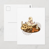 Boo-Jee Ghost Halloween grappig Briefkaart (Voorkant / Achterkant)