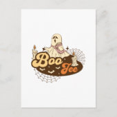 Boo-Jee Ghost Halloween grappig Briefkaart (Voorkant)