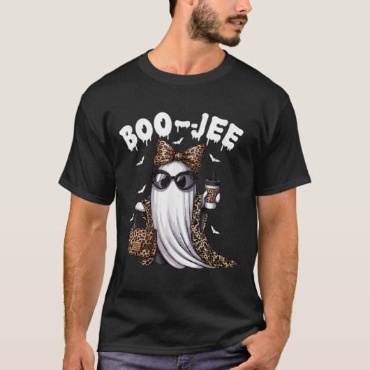 Boo Jee Ghost Shirt Soky Vibes Halloween Boujee Wo (Voorkant)