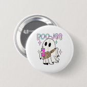 Boo Jee Grappige Halloween Geest Ronde Button 5,7 Cm (Voorkant /achterkant)