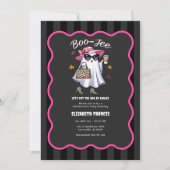 Boo-Jee Halloween Geest Bachelorette Feest Kaart (Voorkant)