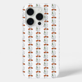 Boo-Jee Halloween Ghost met ijskoffie in de hand iPhone 15 Pro Case