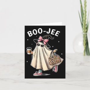 Boo-jee kostuum spookachtig seizoen Schattige Hall Kaart