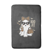 Boo Jee Lief Geest Halloween Luipaard Ontwerp_1 Badmat (Voorkant Verticaal)